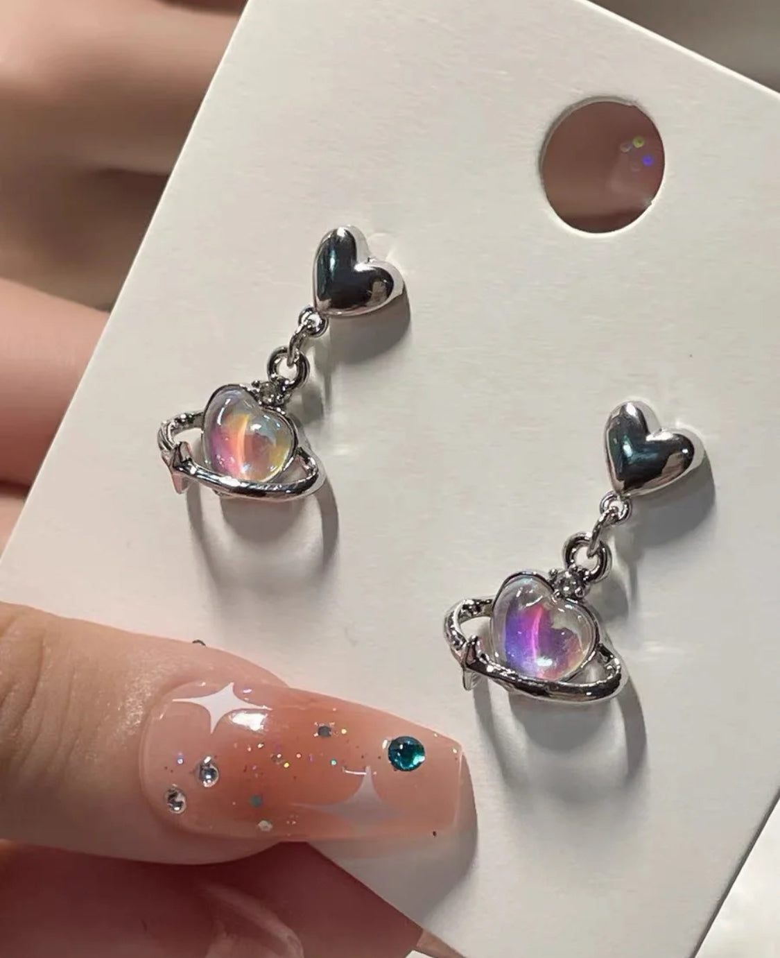Heart Drop - Earringss