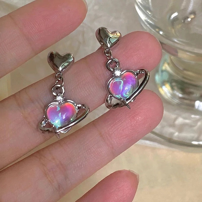 Heart Drop - Earringss