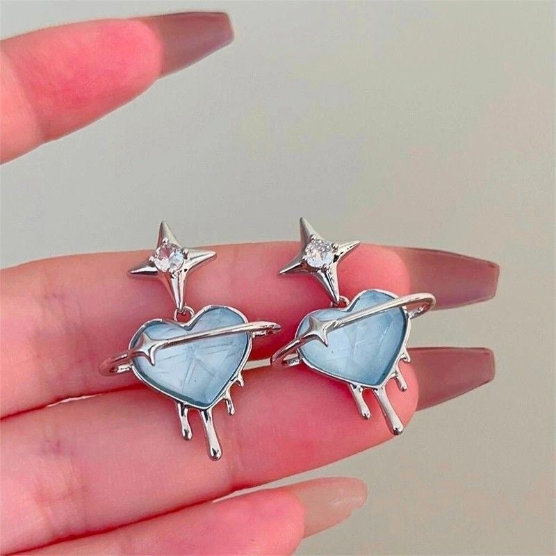 Melted Star - Earrings