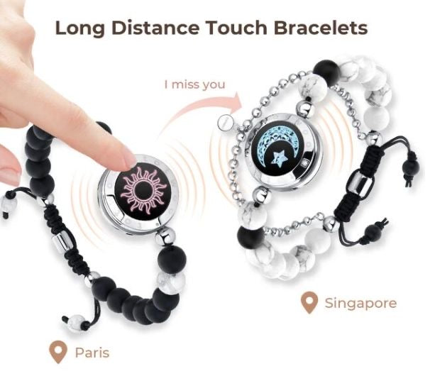 Moon & Sun - Long Distance Bracelets