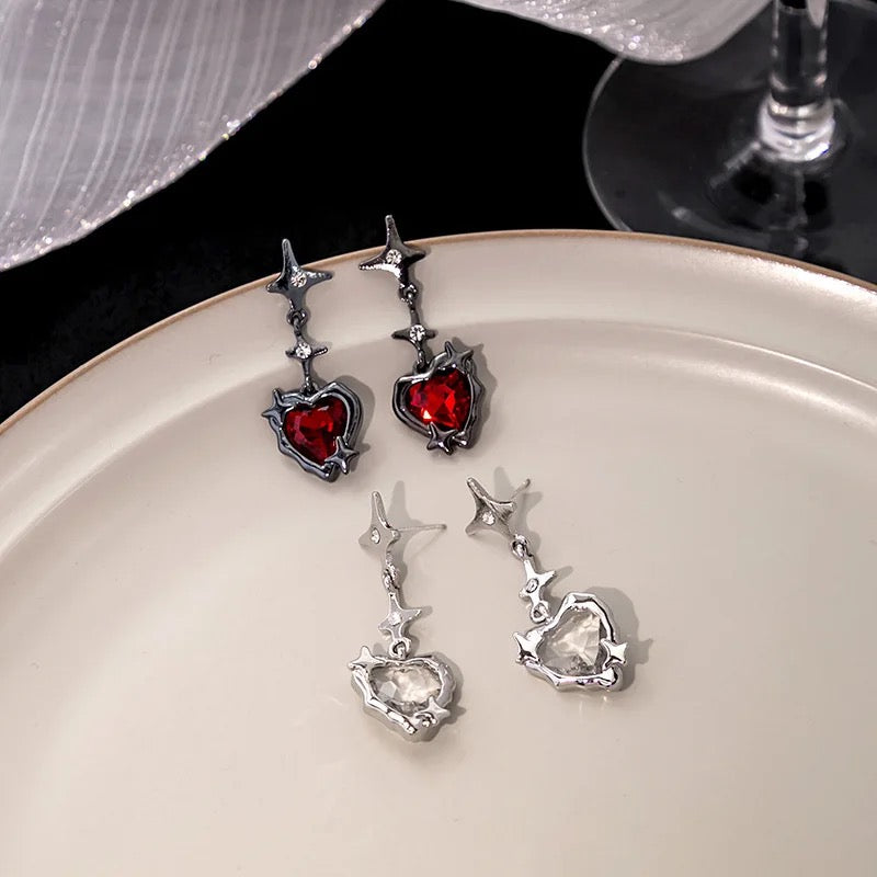 Red Star - Earrings