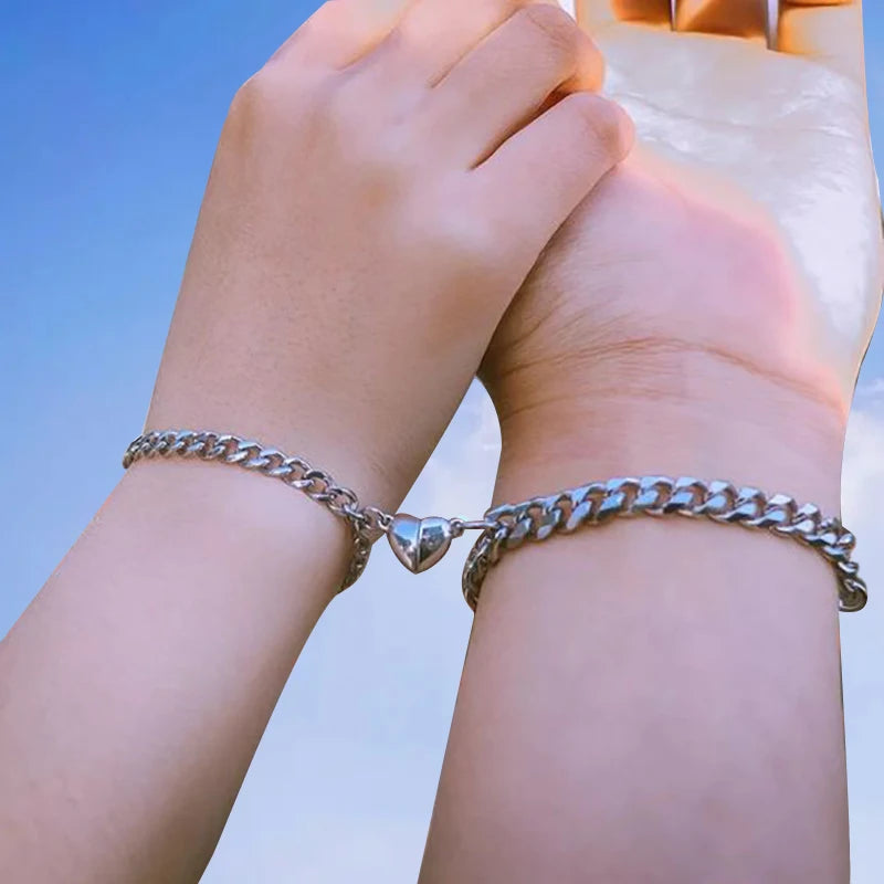 Locked Heart - Couple Bracelet