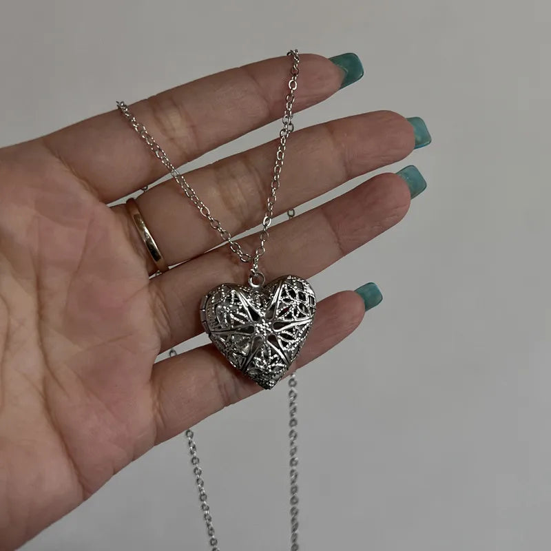 Heart Locket - Photo Pendant Necklace