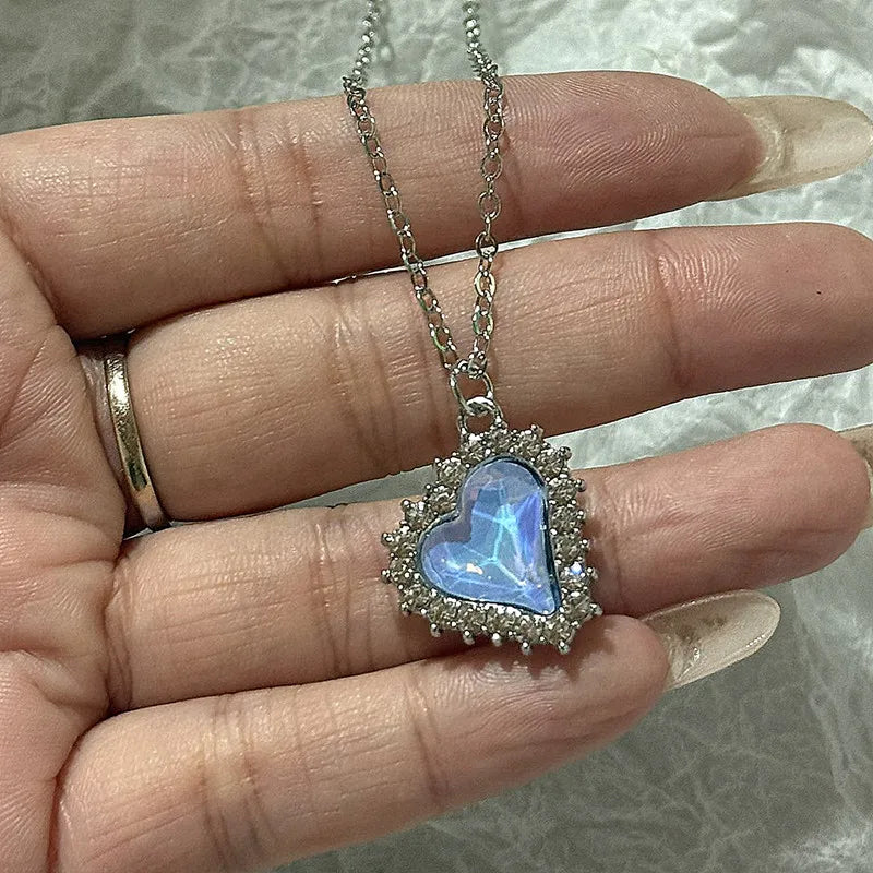 Azure Dreams Crystal Pendant