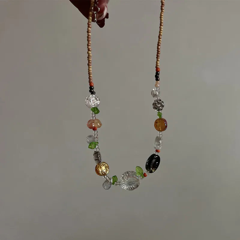 Sugar Rush Beaded Choker