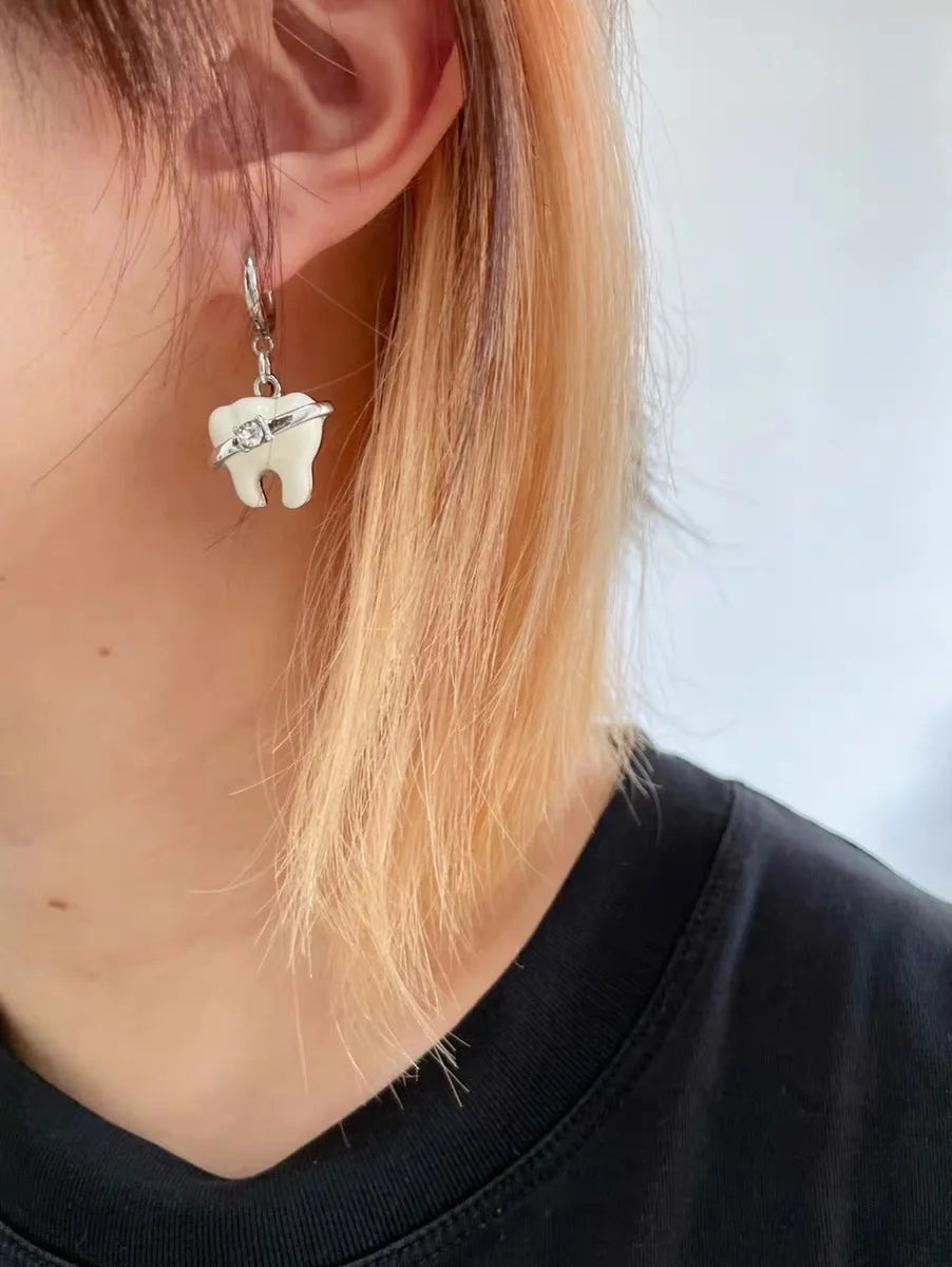 Love Bite - Teeth Earrings