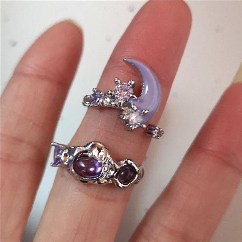 Emotions - 8 Pcs Ring Set