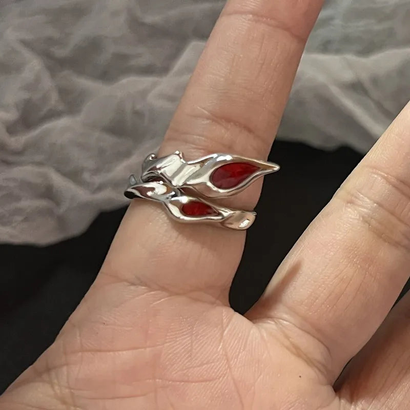 Crimson Enchantment Rings