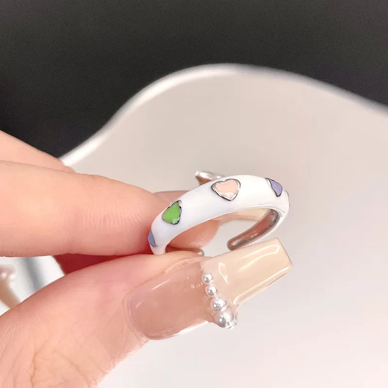 Butterfly Dreams Enamel Rings