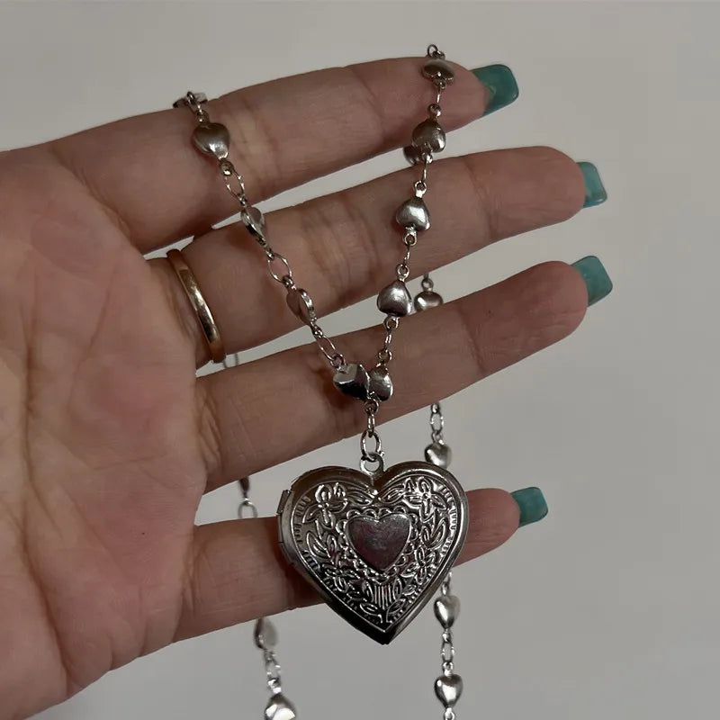 Heart Locket - Photo Pendant Necklace