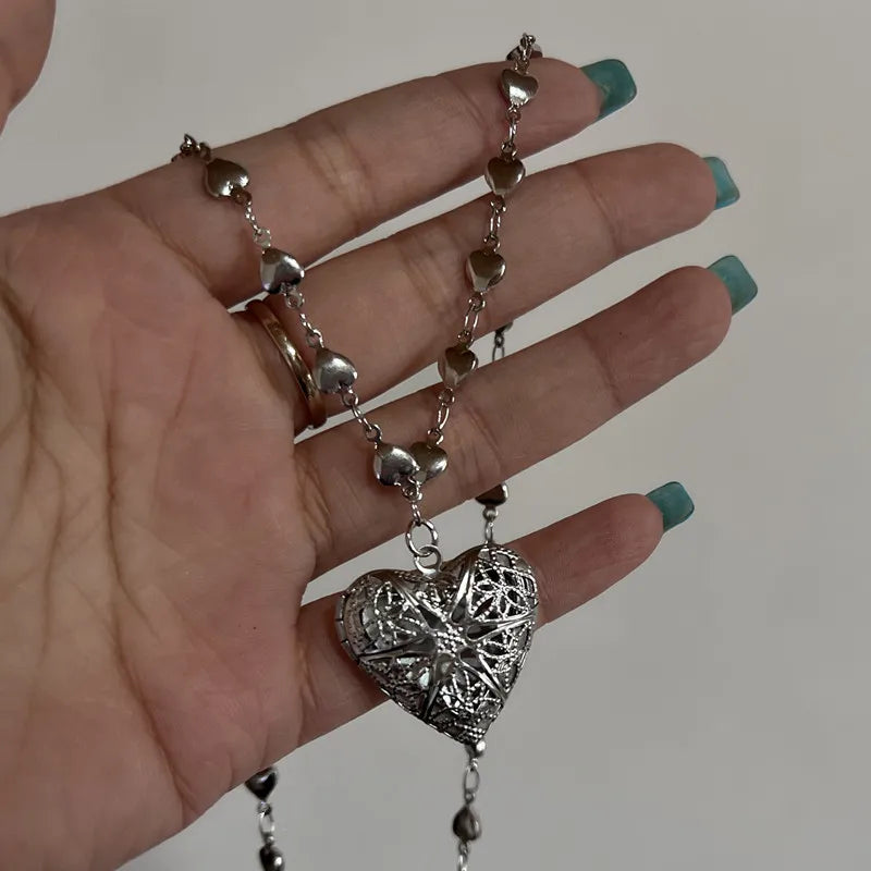 Heart Locket - Photo Pendant Necklace