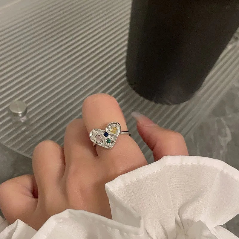 Cosmic Wishes Zircon Rings