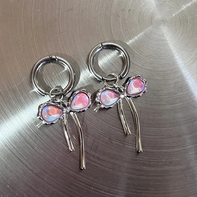 Enchanted Wings Charm Hoops