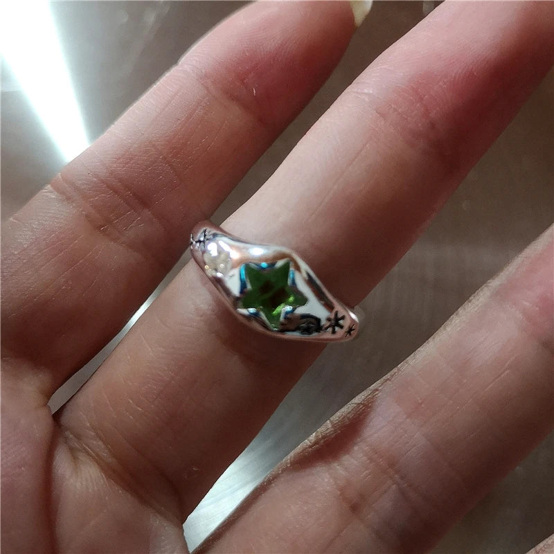 Starlight Wishes Charm Rings