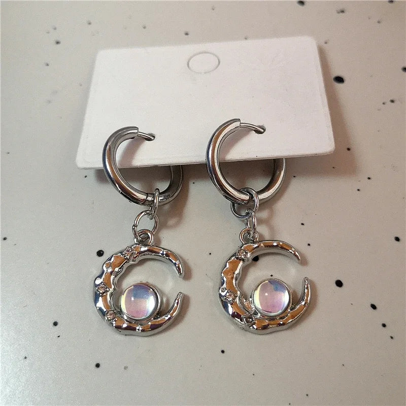Enchanted Wings Charm Hoops