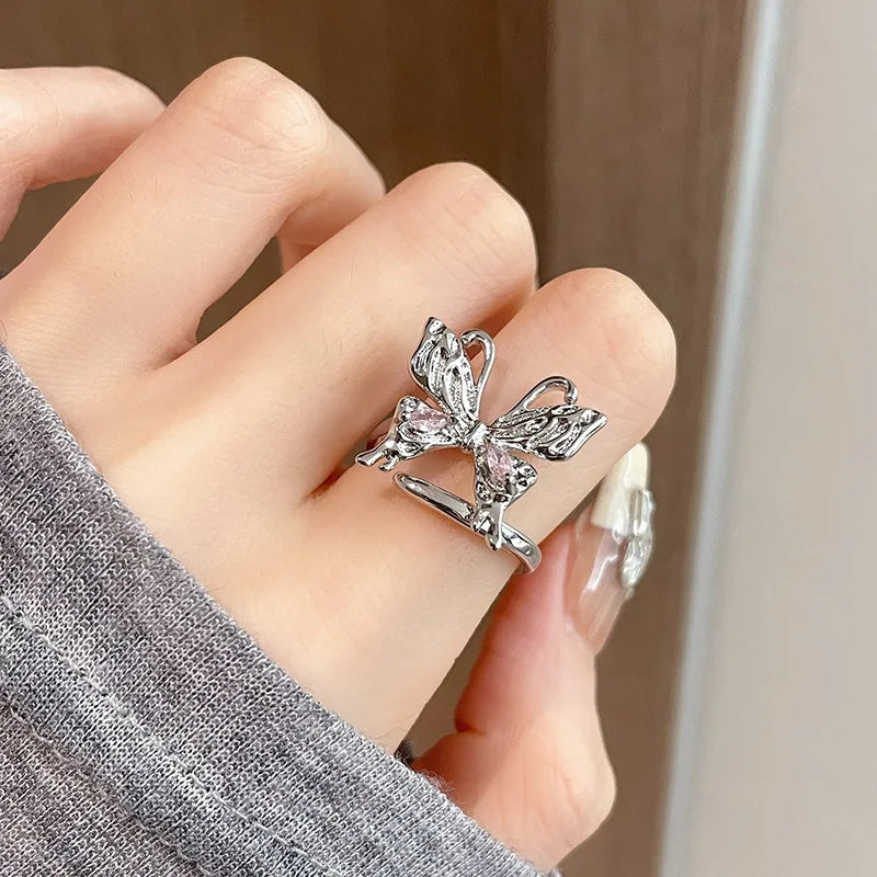 Butterfly Dreams Enamel Rings