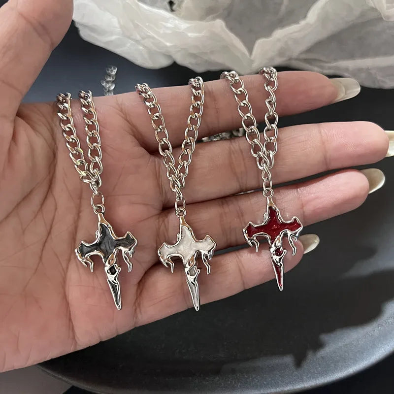 Cross My Heart  - Necklace