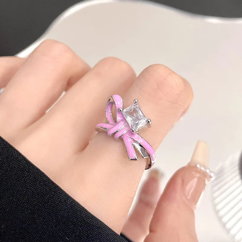 Butterfly Dreams Enamel Rings