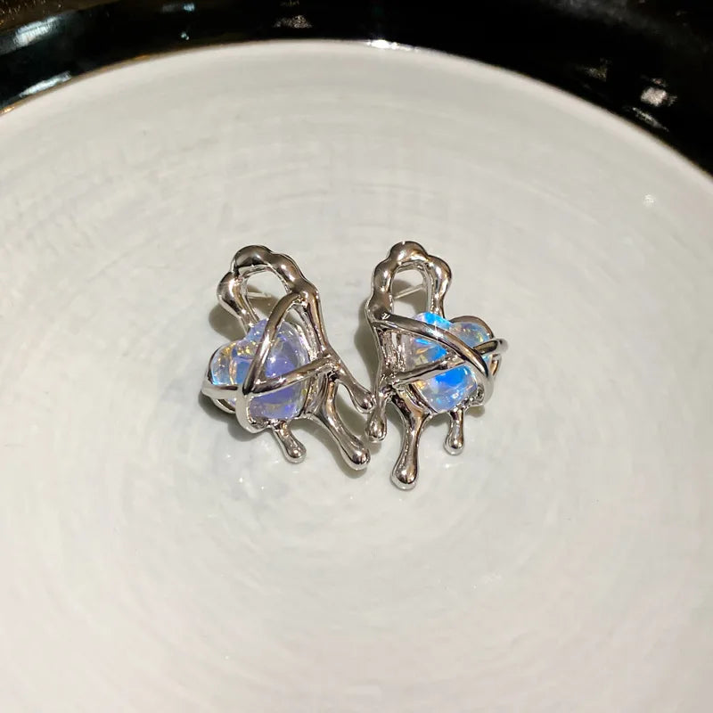 Melted Heart - Earrings