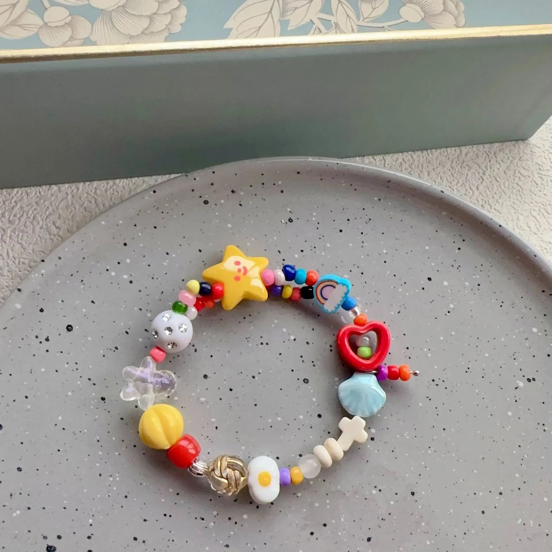 Cosmic Charm Beaded Bracelet