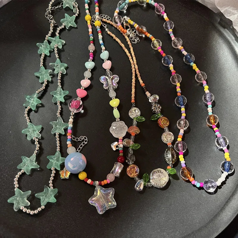 Sugar Rush Beaded Choker