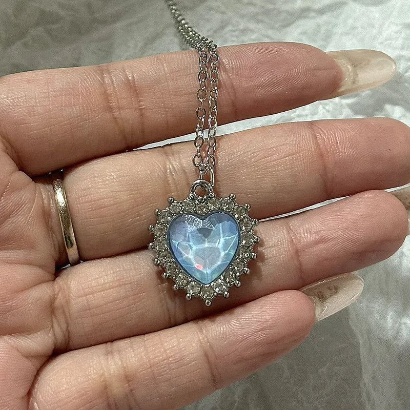 Azure Dreams Crystal Pendant