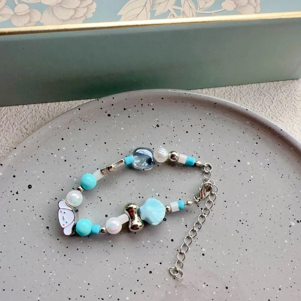 Cosmic Charm Beaded Bracelet