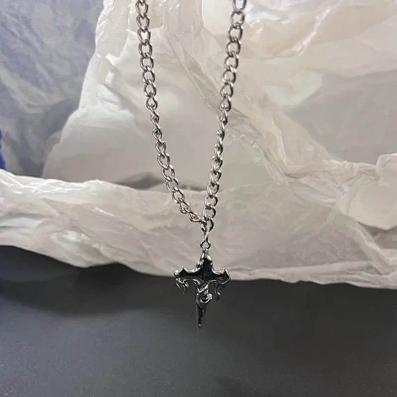 Cross My Heart  - Necklace