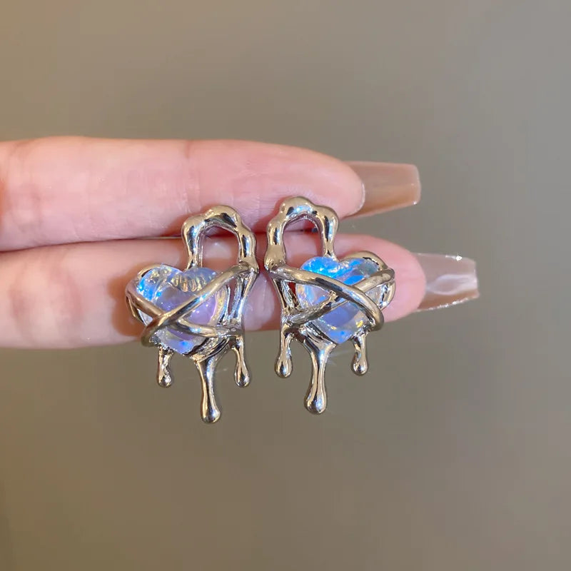 Melted Heart - Earrings