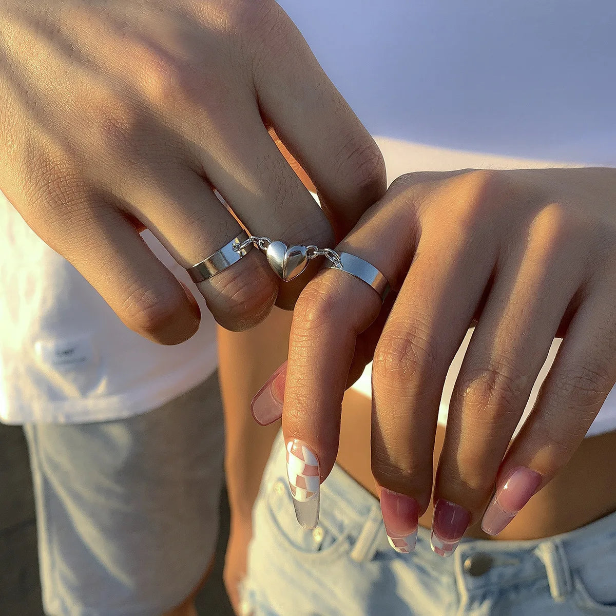 You & I - 2PCS Ring Set