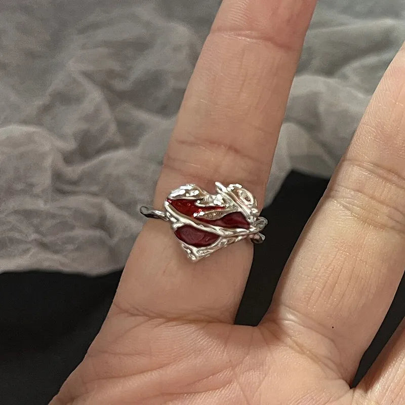 Crimson Enchantment Rings
