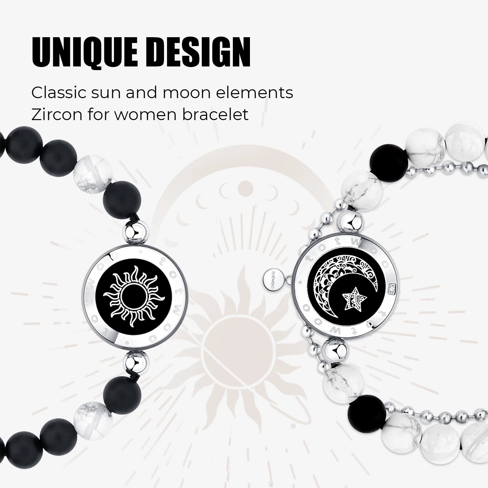 Moon & Sun - Long Distance Bracelets