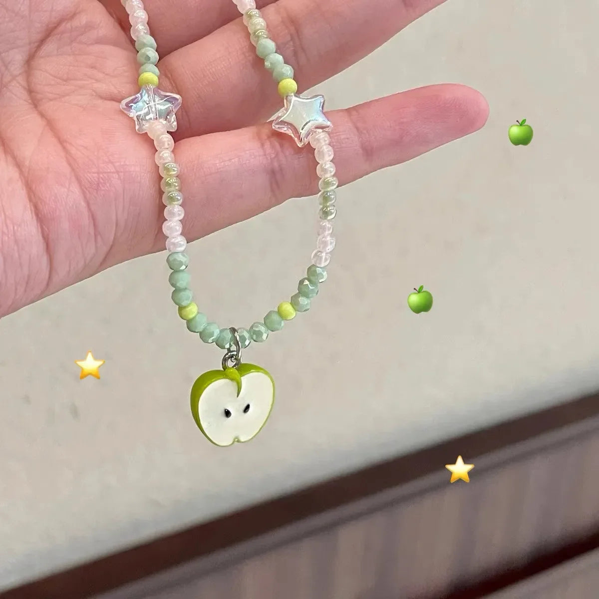Whimsy Garden Beaded Choker