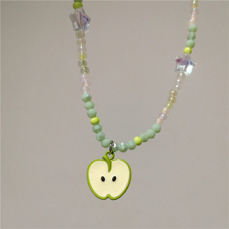 Whimsy Garden Beaded Choker