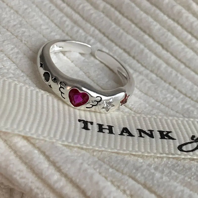 Cosmic Wishes Zircon Rings