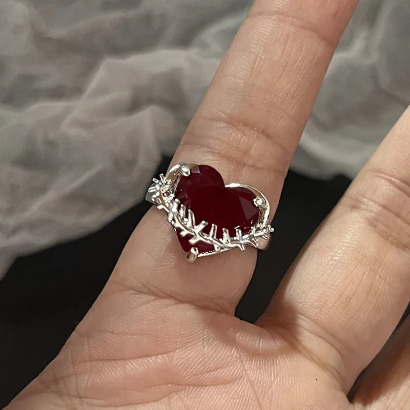 Crimson Enchantment Rings