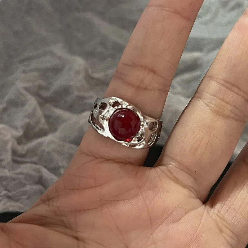 Crimson Enchantment Rings