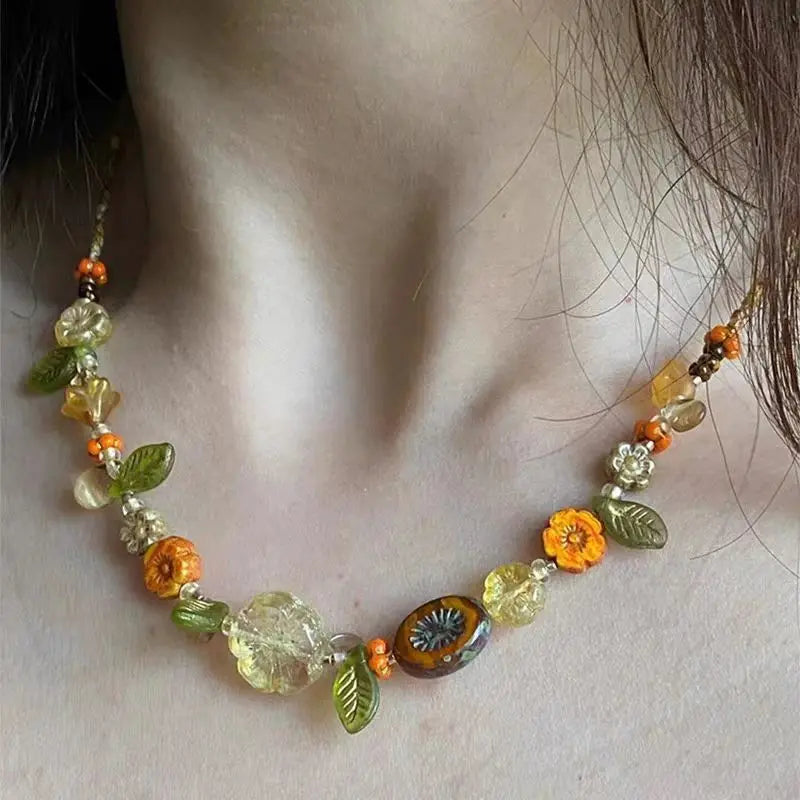 Sugar Rush Beaded Choker