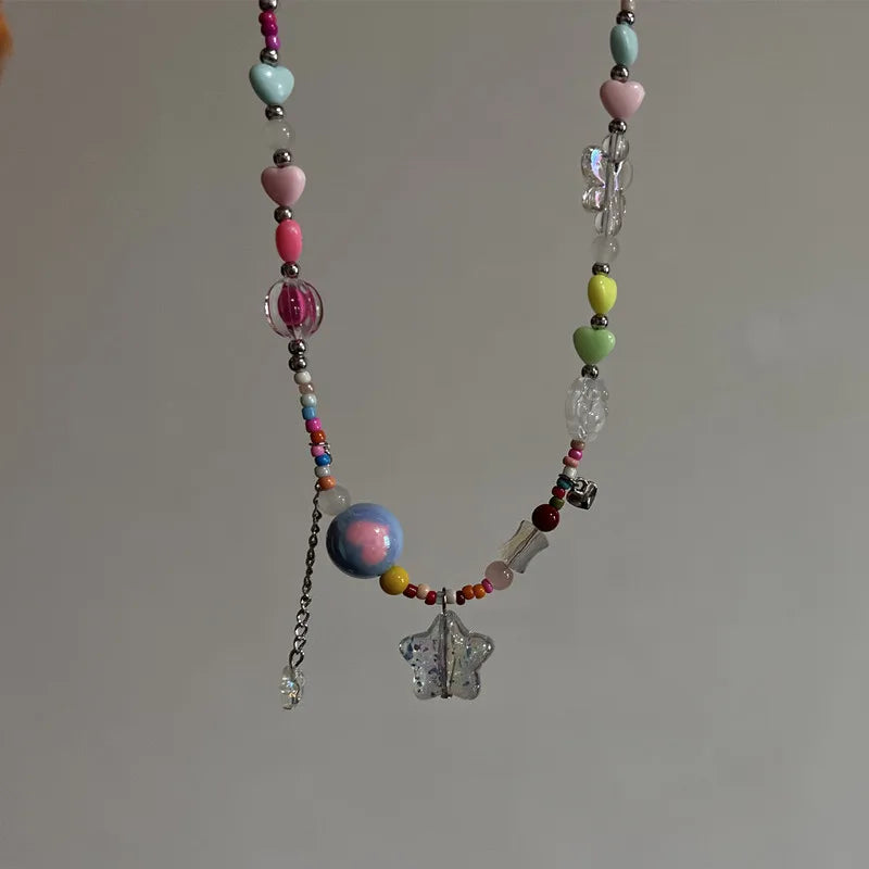 Sugar Rush Beaded Choker