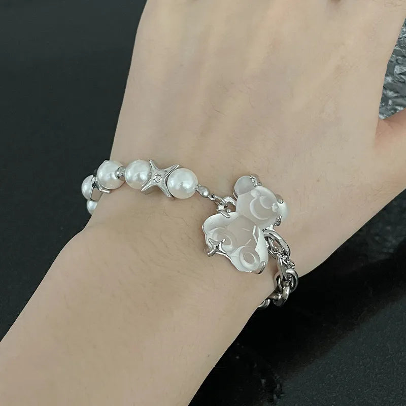 Bear - Pearl Bracelet
