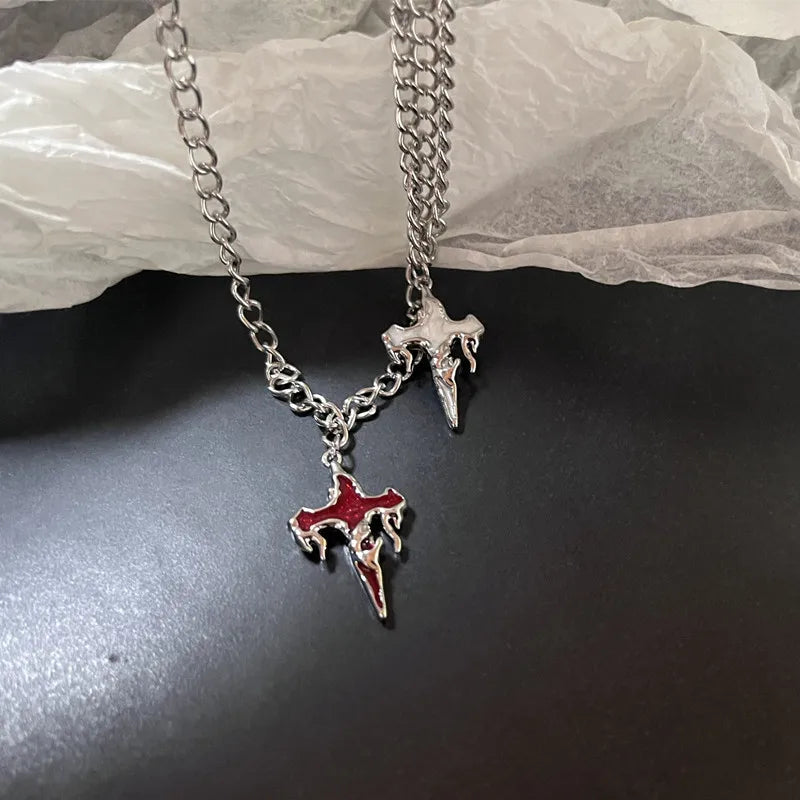 Cross My Heart  - Necklace