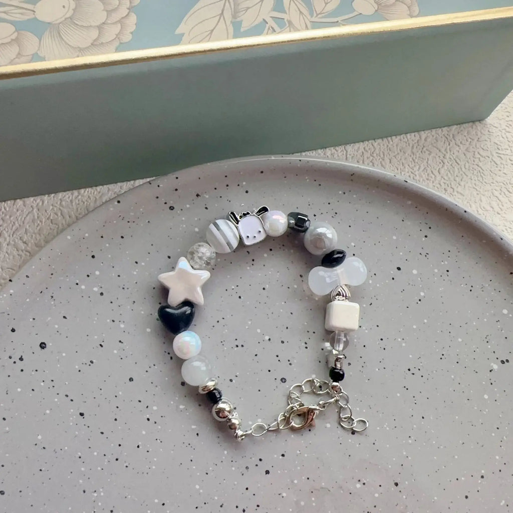 Cosmic Charm Beaded Bracelet