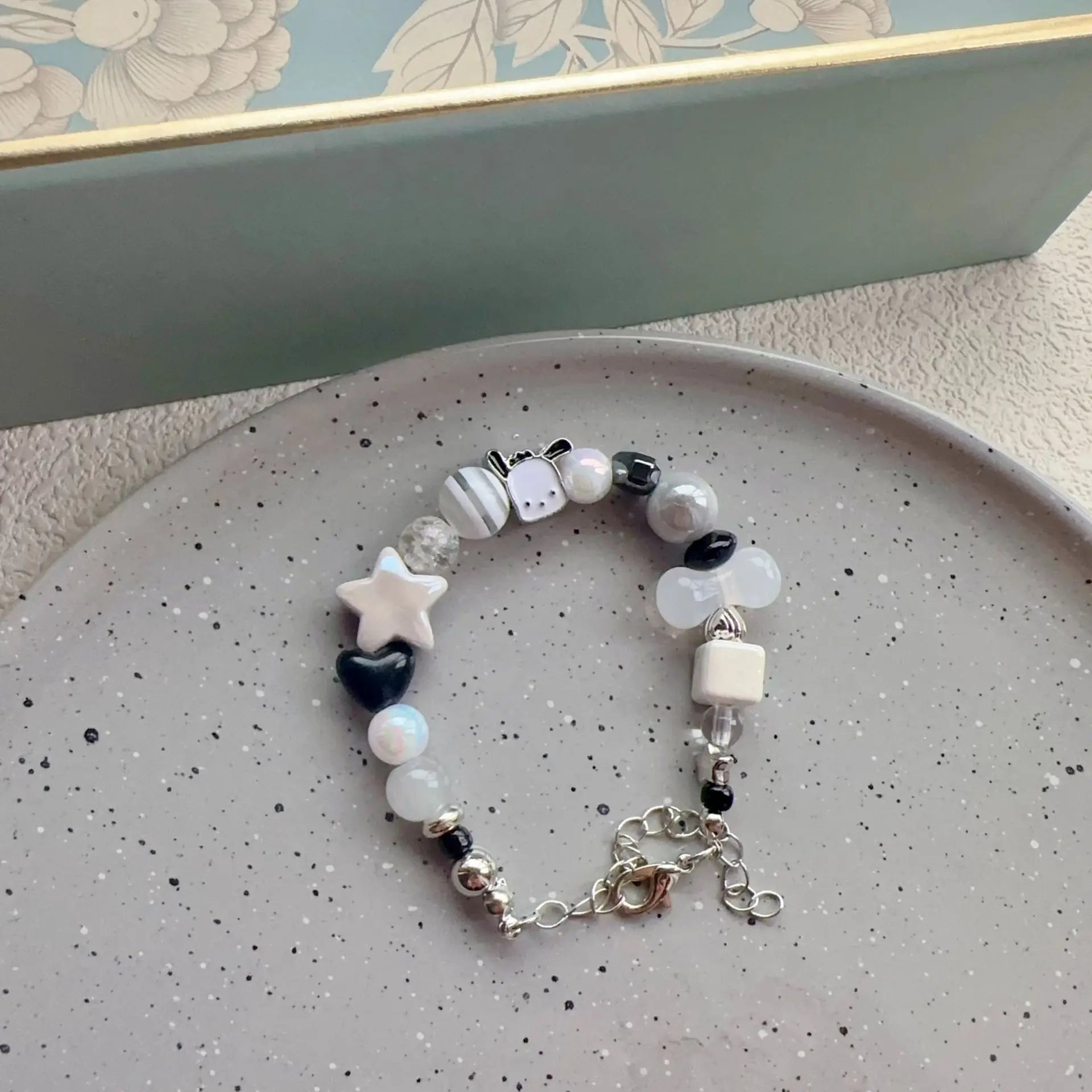 Cosmic Charm Beaded Bracelet