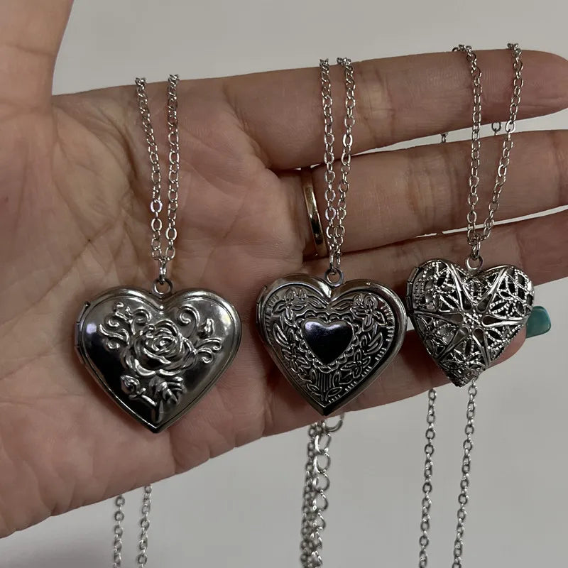 Heart Locket - Photo Pendant Necklace