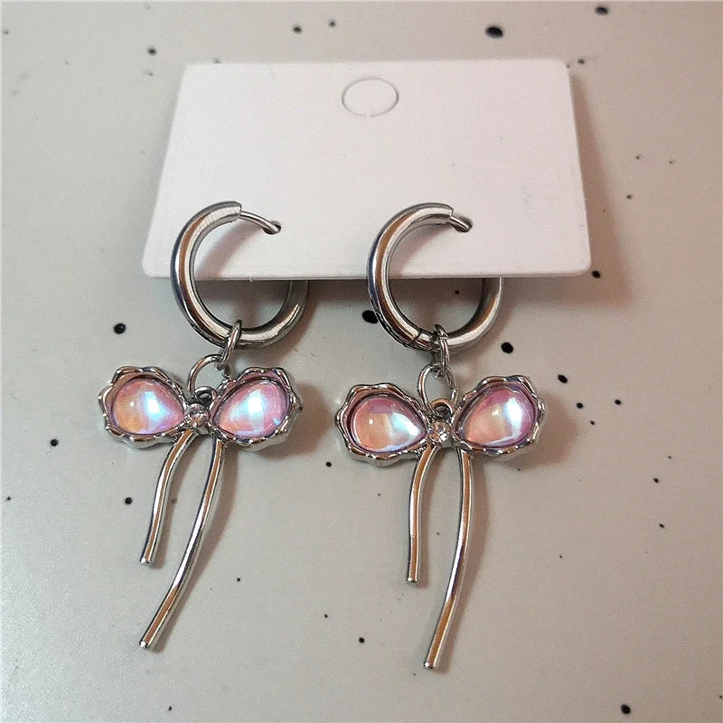 Enchanted Wings Charm Hoops