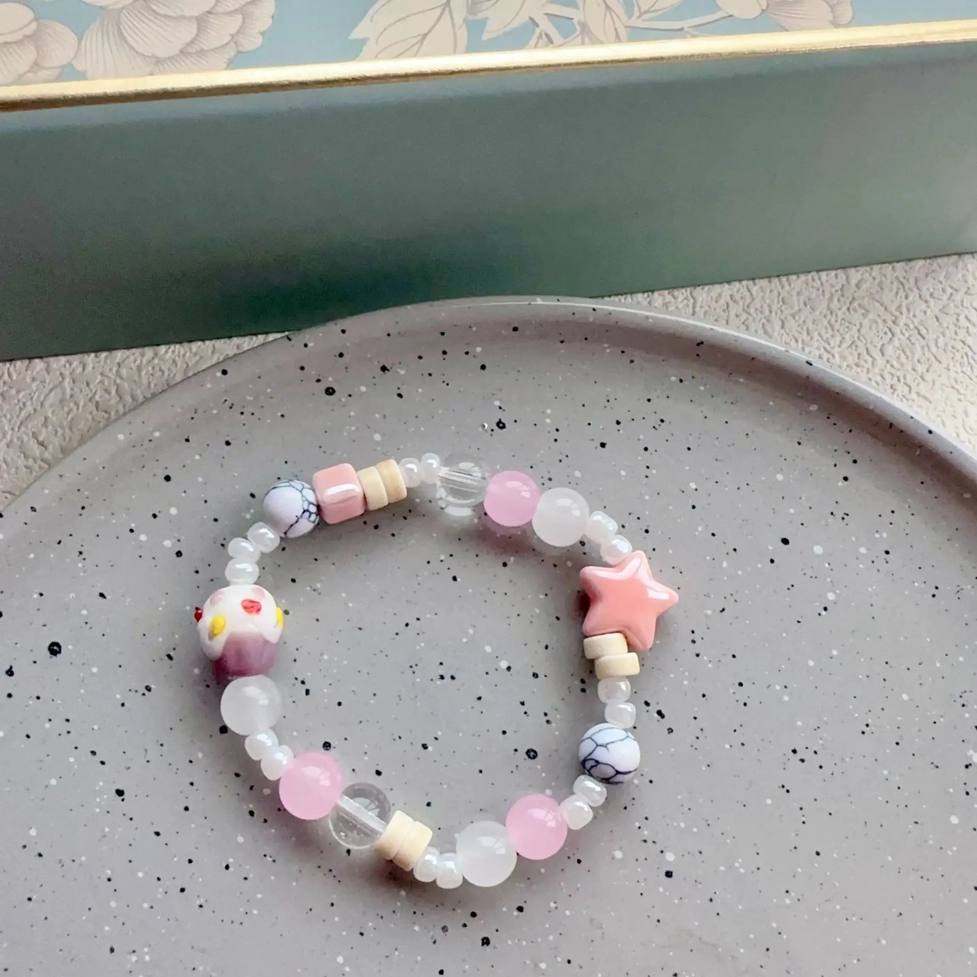 Cosmic Charm Beaded Bracelet