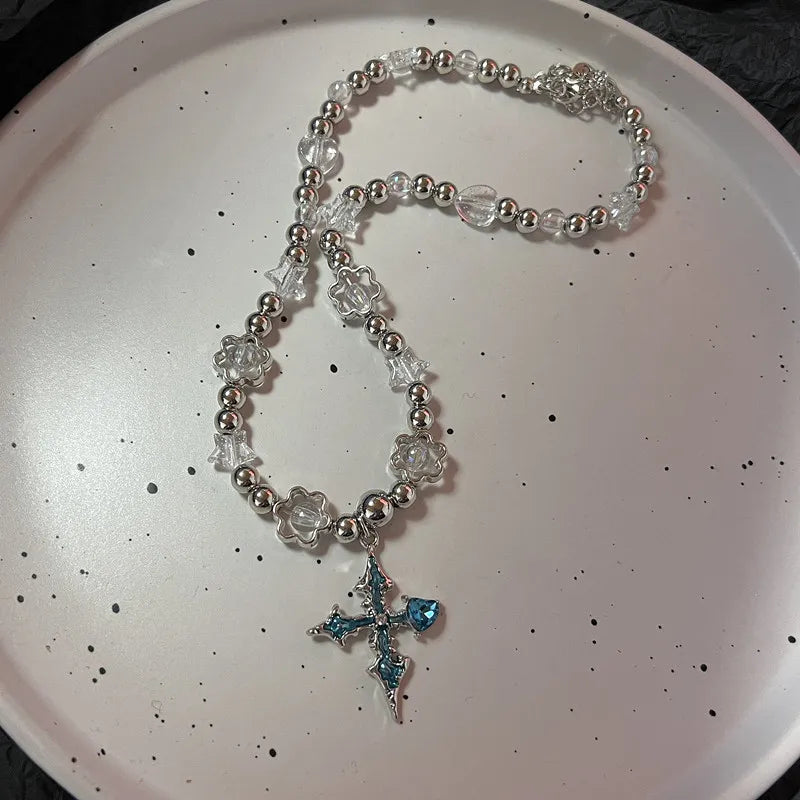Sacred Edge Cross Necklaces