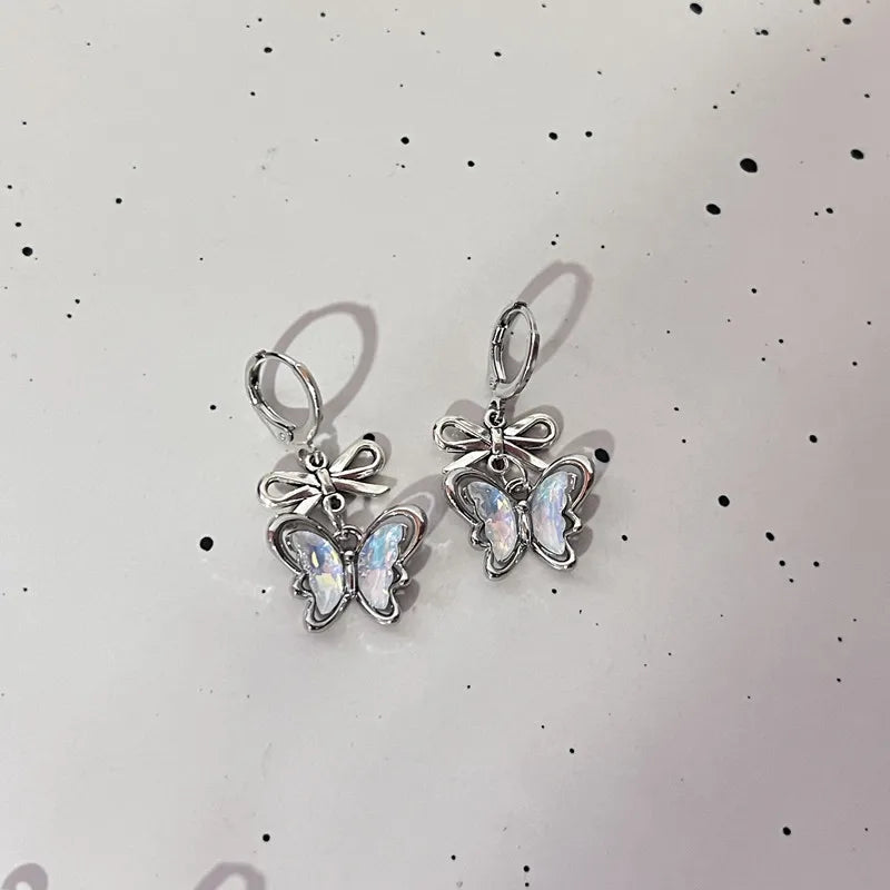 Sweet Serenade Bow Heart Studs