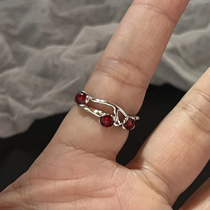 Crimson Enchantment Rings