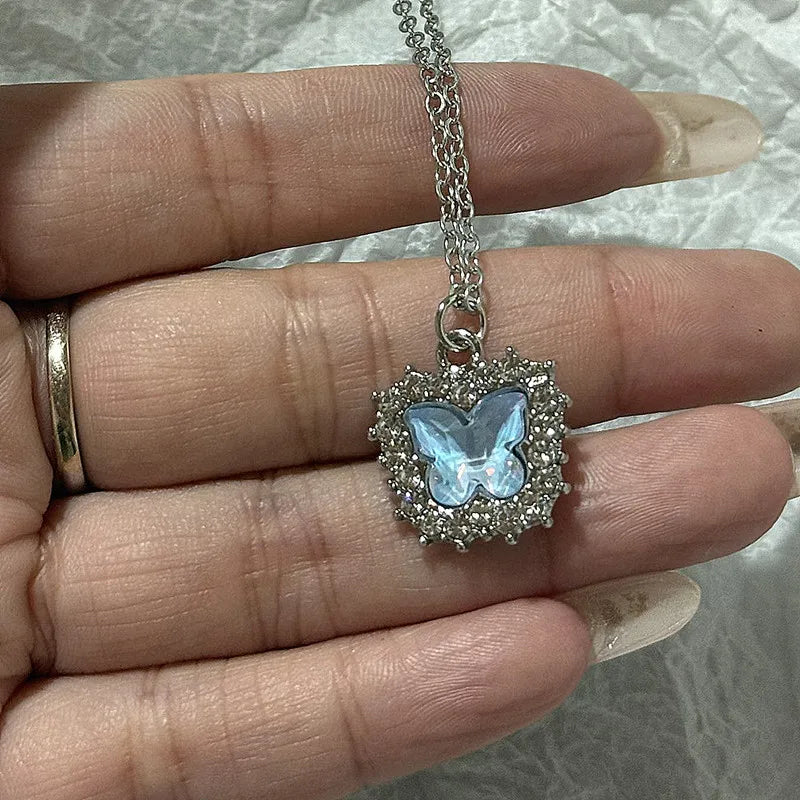 Azure Dreams Crystal Pendant